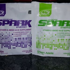 Advocare Spark Stick Packs - Green Apple and Grape
